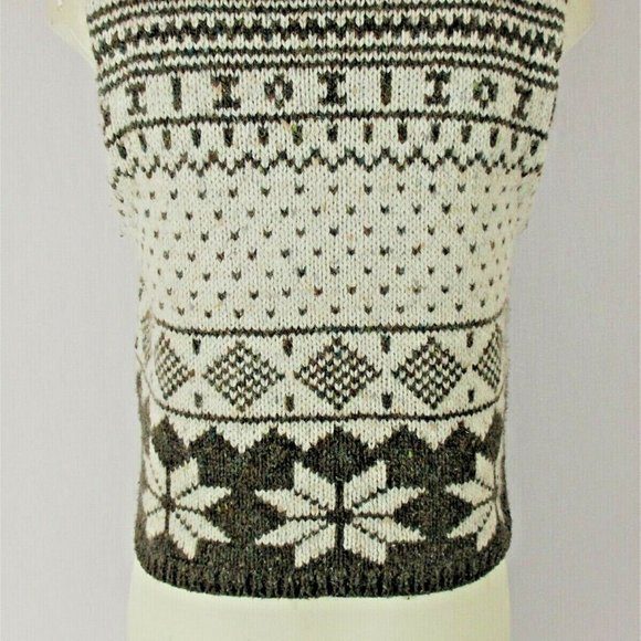 Boundary Waters womens Small sleeveless WOOL BLEND - Picture 7 of 12